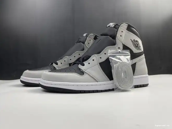 Light Smoke Air Black 555088-035 Grey Retro White Jordan 1 High 0407